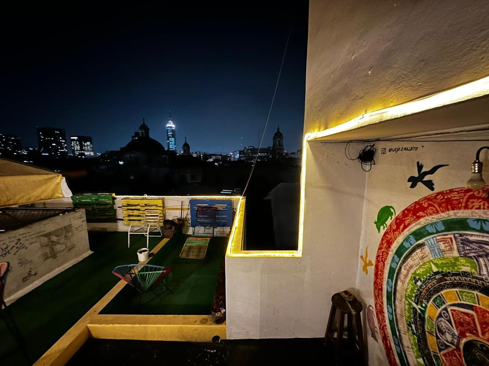 Casa Eufemia Hostel Type Kota Meksiko Bagian luar foto