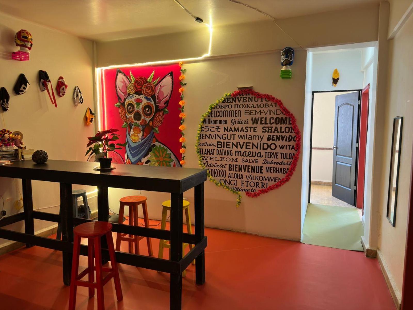 Casa Eufemia Hostel Type Kota Meksiko Bagian luar foto